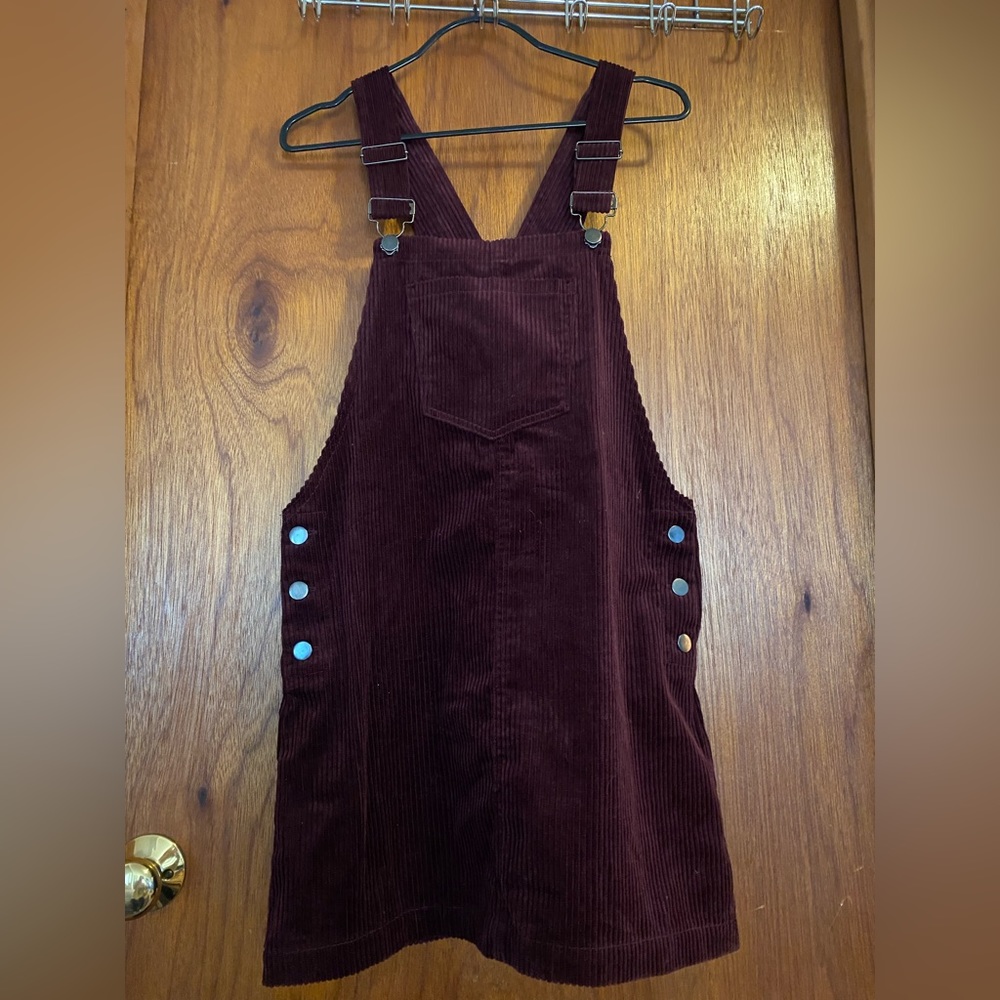 Corduroy Overall Dress Forever 21